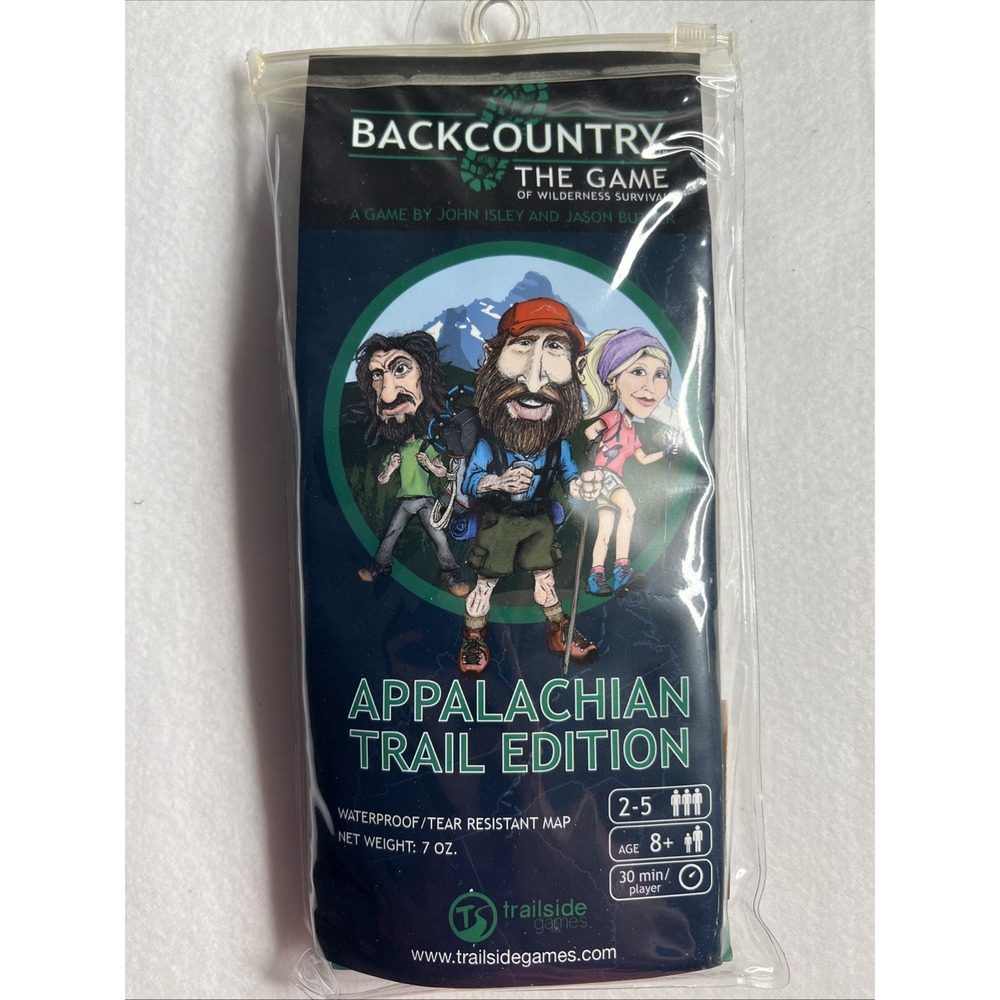 Backcountry The Game of Wilderness Survival  Appalachian Trail edition NEW Isley
